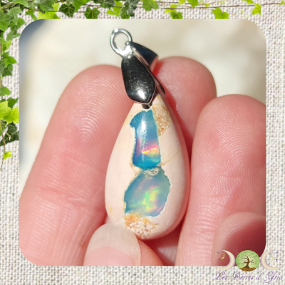Pendentif Opale du Mexique