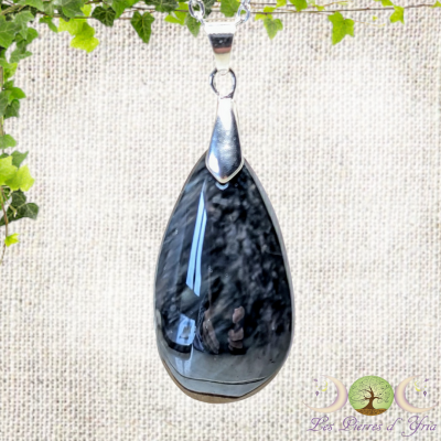 Pendentif obsidienne Mentogochol #70