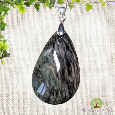 Pendentif obsidienne Mentogochol #72