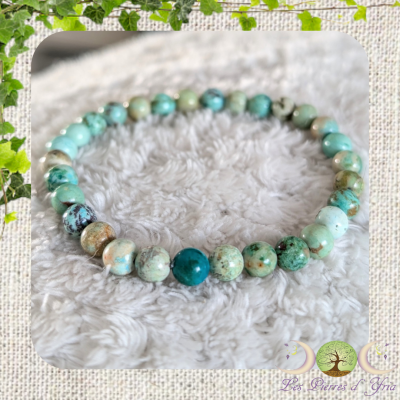 Bracelet Turquoise Naturelle (Mexique)