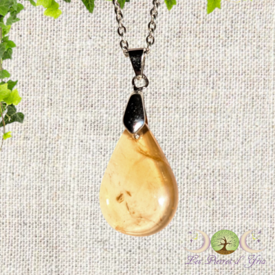 Pendentif citrine naturelle #1