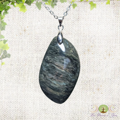 Pendentif obsidienne Mentogochol #74