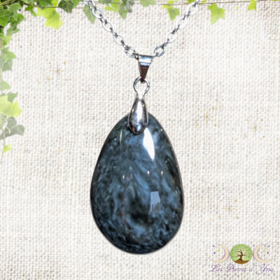 Pendentif obsidienne Mentogochol #76