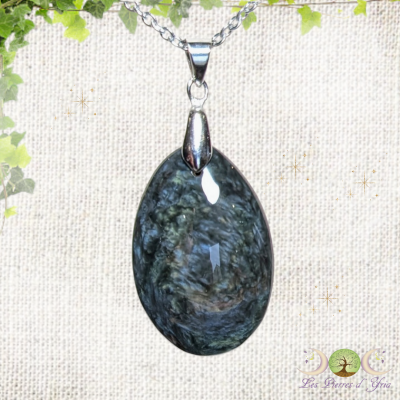 Pendentif obsidienne Mentogochol #77