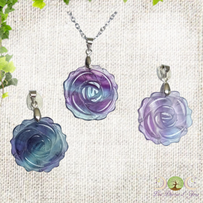 Pendentif Fluorite 