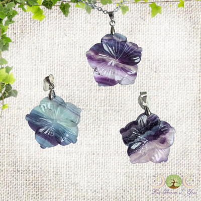 Pendentif Fluorite 