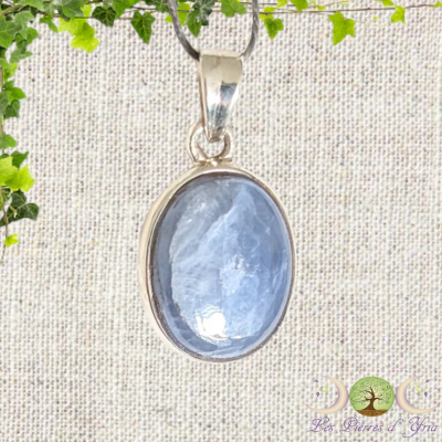 Pendentif Calcite bleue #4